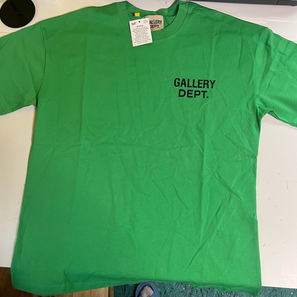 Gallery Dept Green Short Sleeve Tee